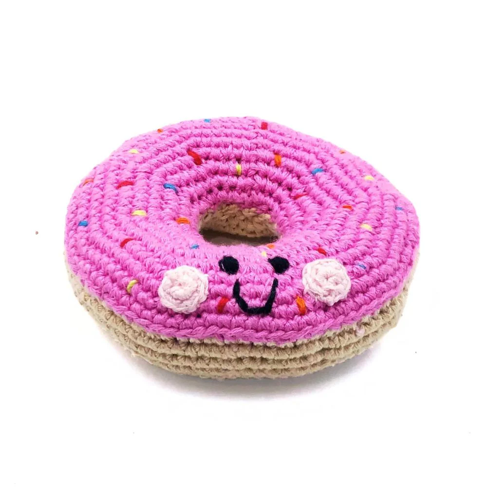 Organic Friendly Donut Rattle - Image 3