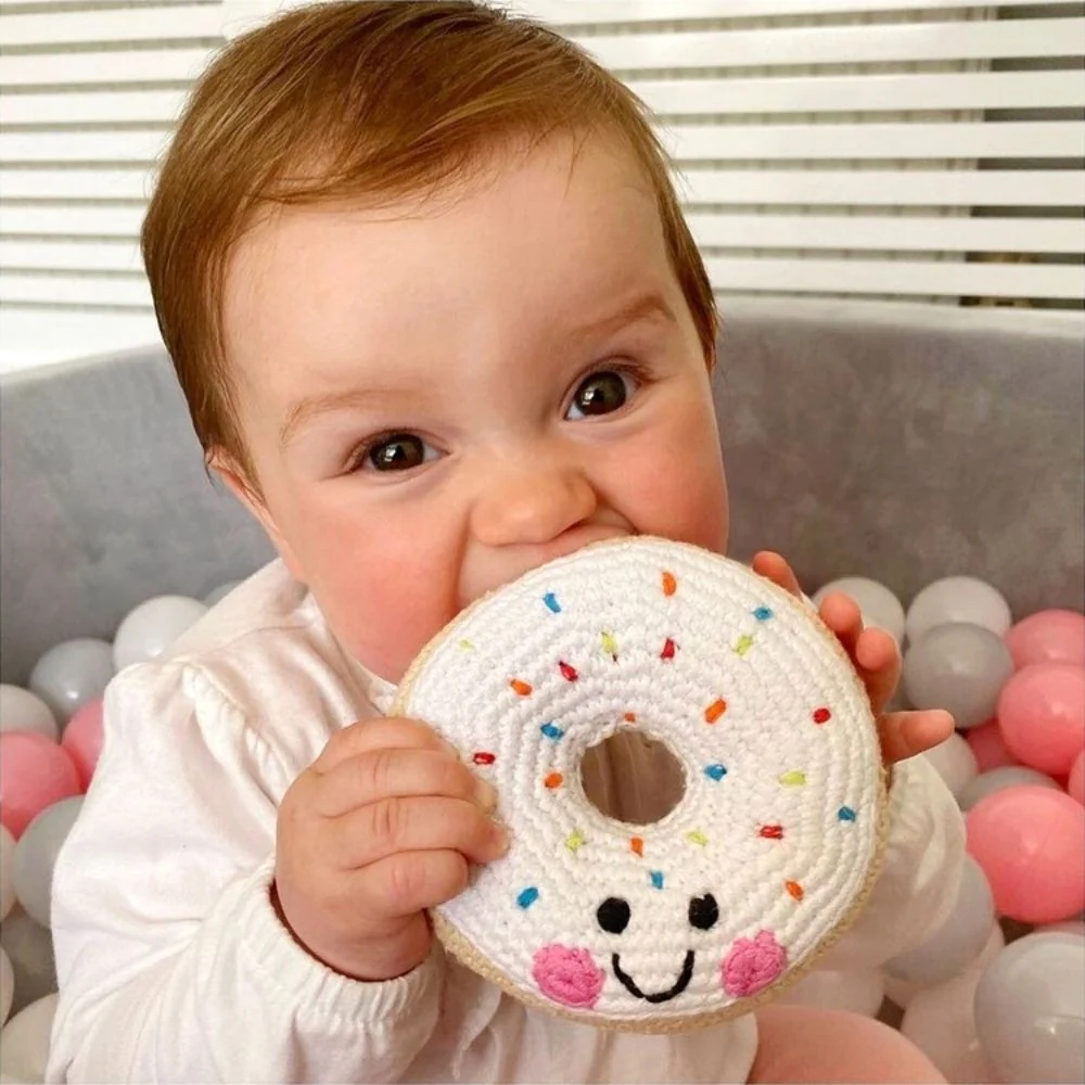 Organic Friendly Donut Rattle - Image 7