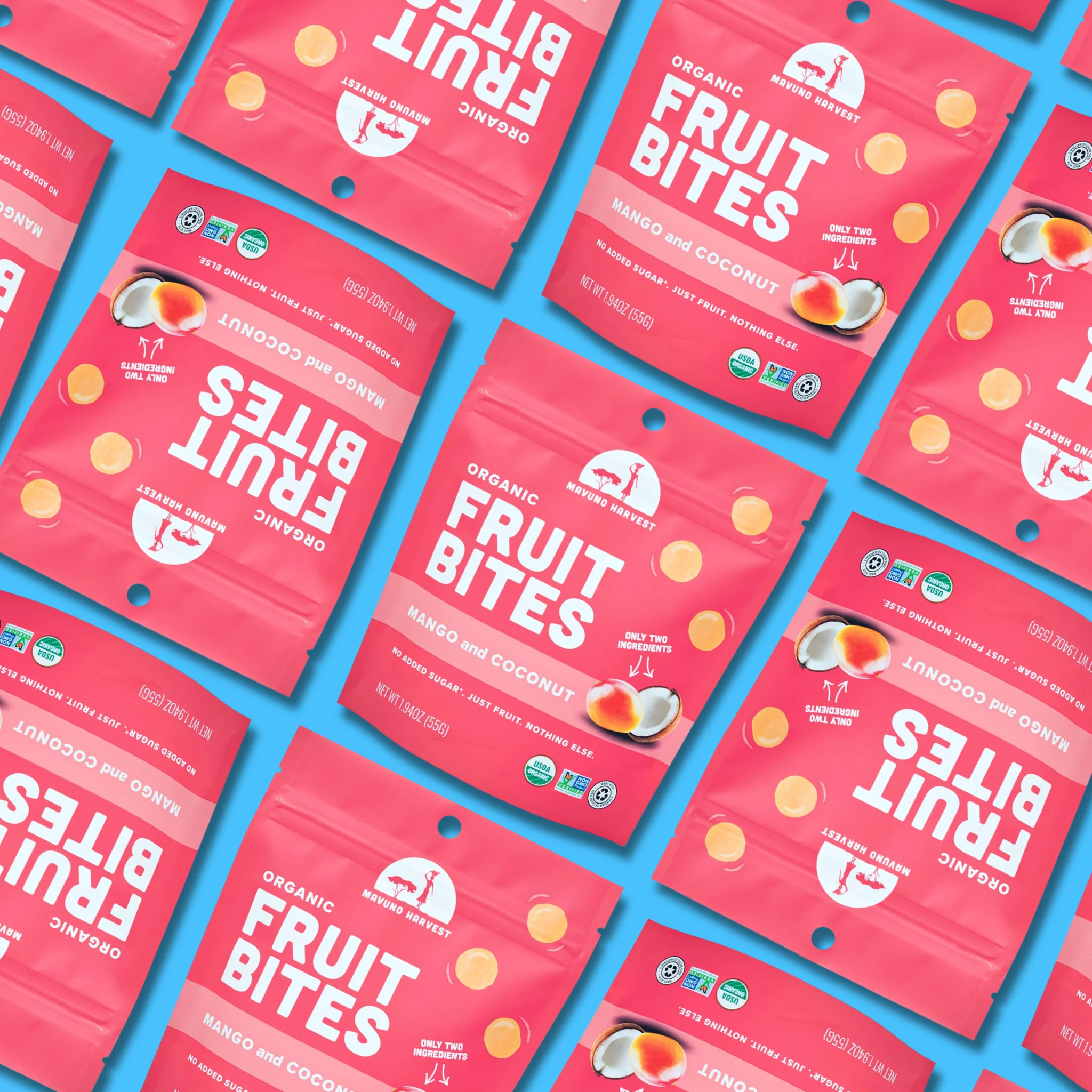 Organic Fruit Bites: Mango & Coconut - Image 4