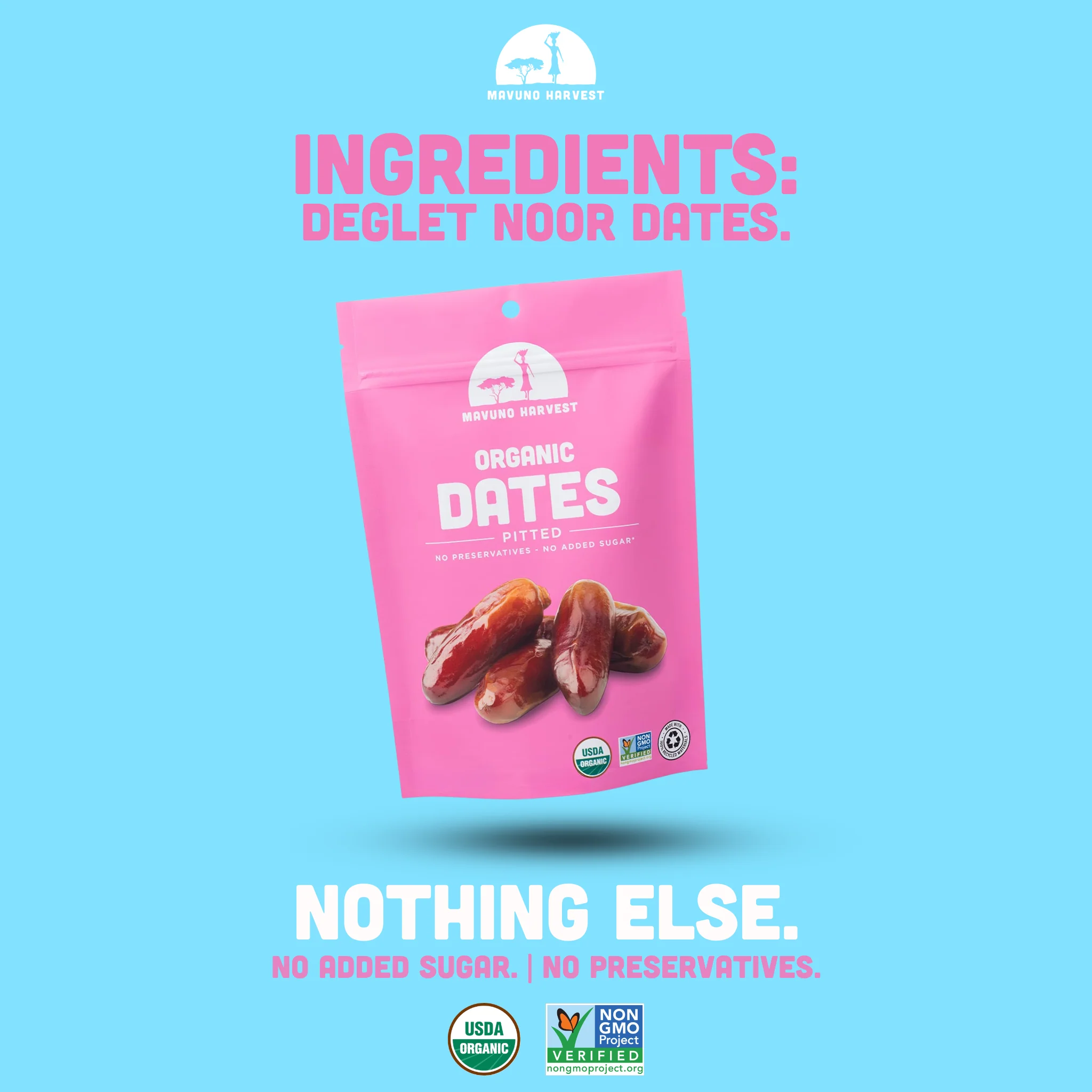 Organic Pitted Dates - Image 3
