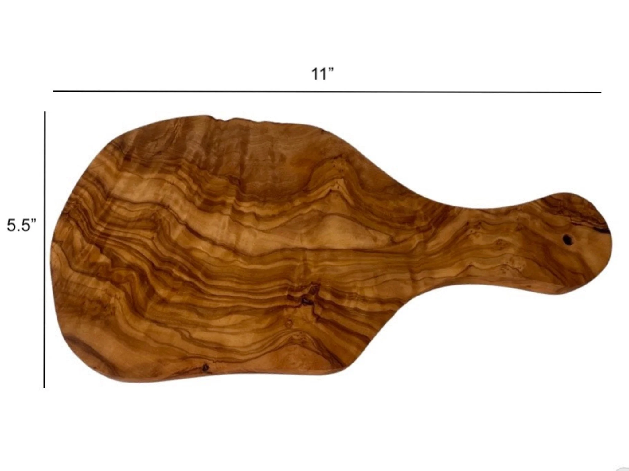 Original Olive Wood Cutting Board with Handle - Image 2