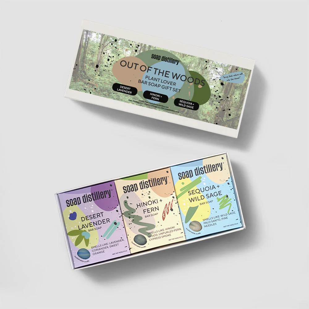 Out of the Woods Three Soap Gift Set