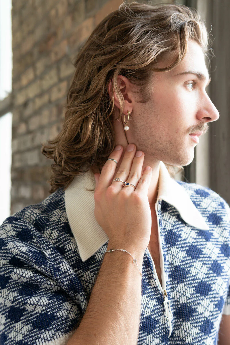 Paisley Adjustable Ring - Silver - Image 3