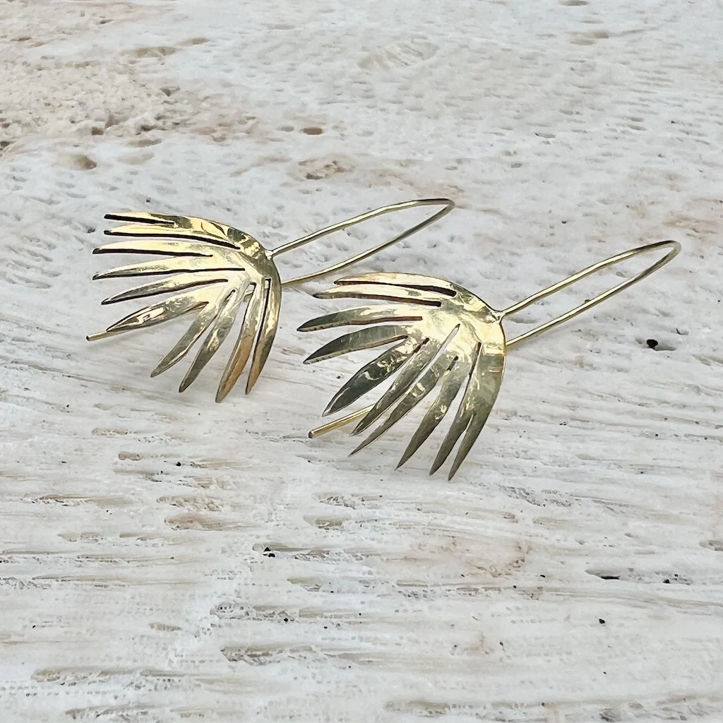 Palm Pull Threader Earrings - Image 3