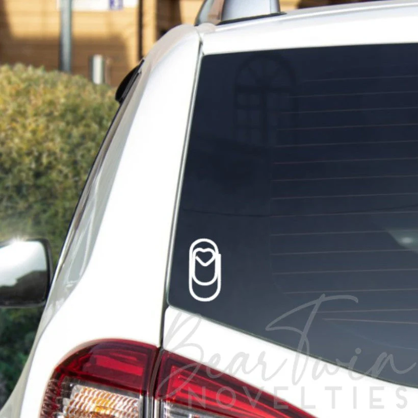 Paperclip Resistance Vinyl Decal