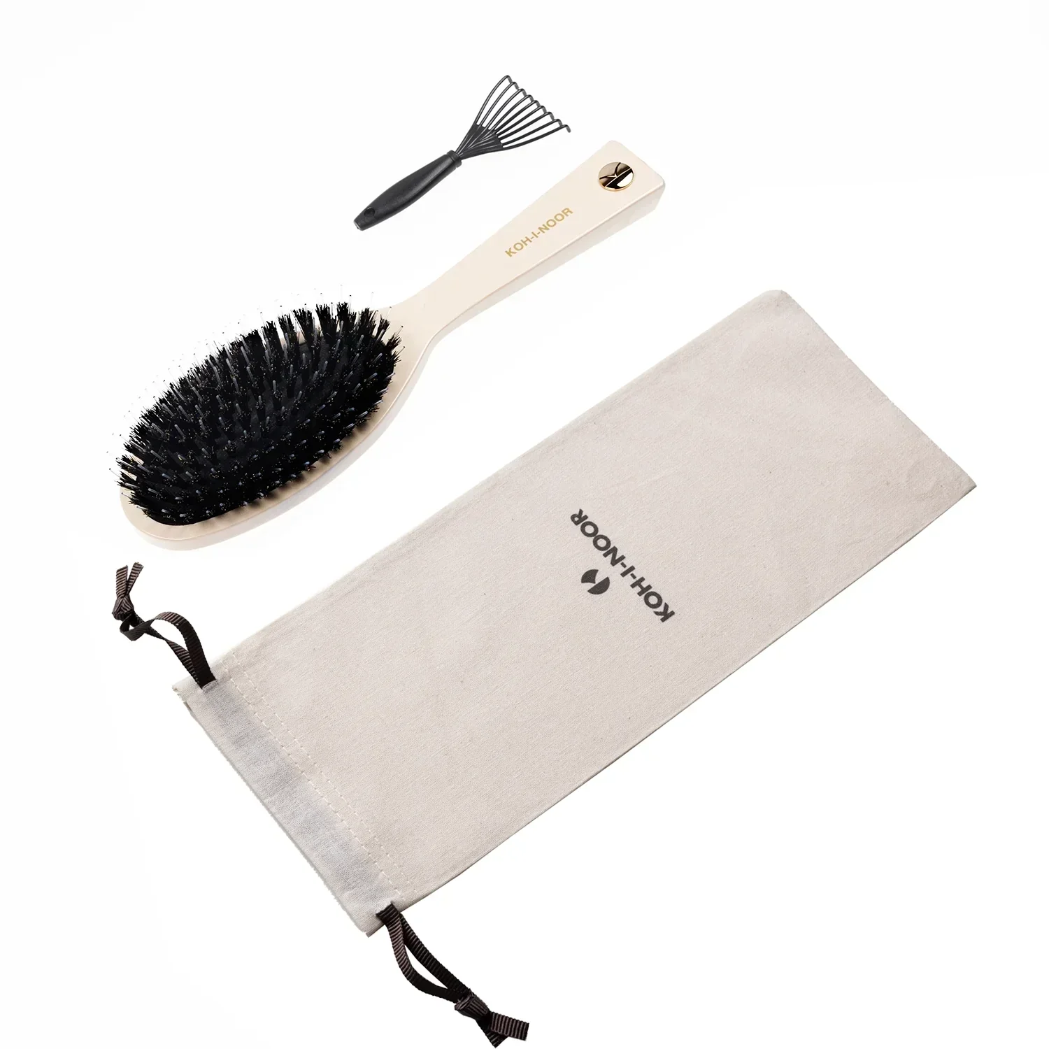 Pastel Boar & Nylon Pin Hair Brush - Biodegradable Acetate in 6 Colors - Image 10