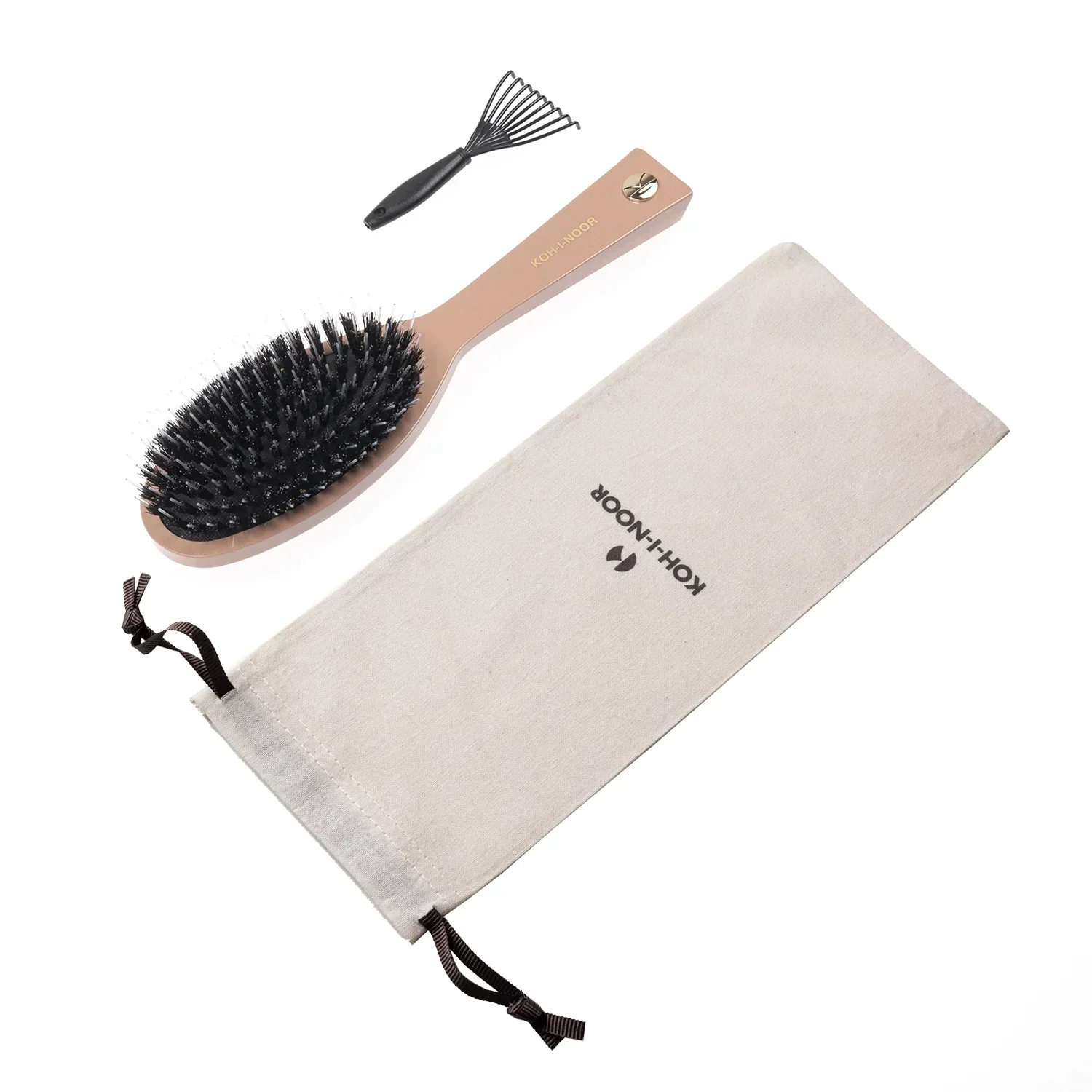 Pastel Boar & Nylon Pin Hair Brush - Biodegradable Acetate in 6 Colors - Image 20
