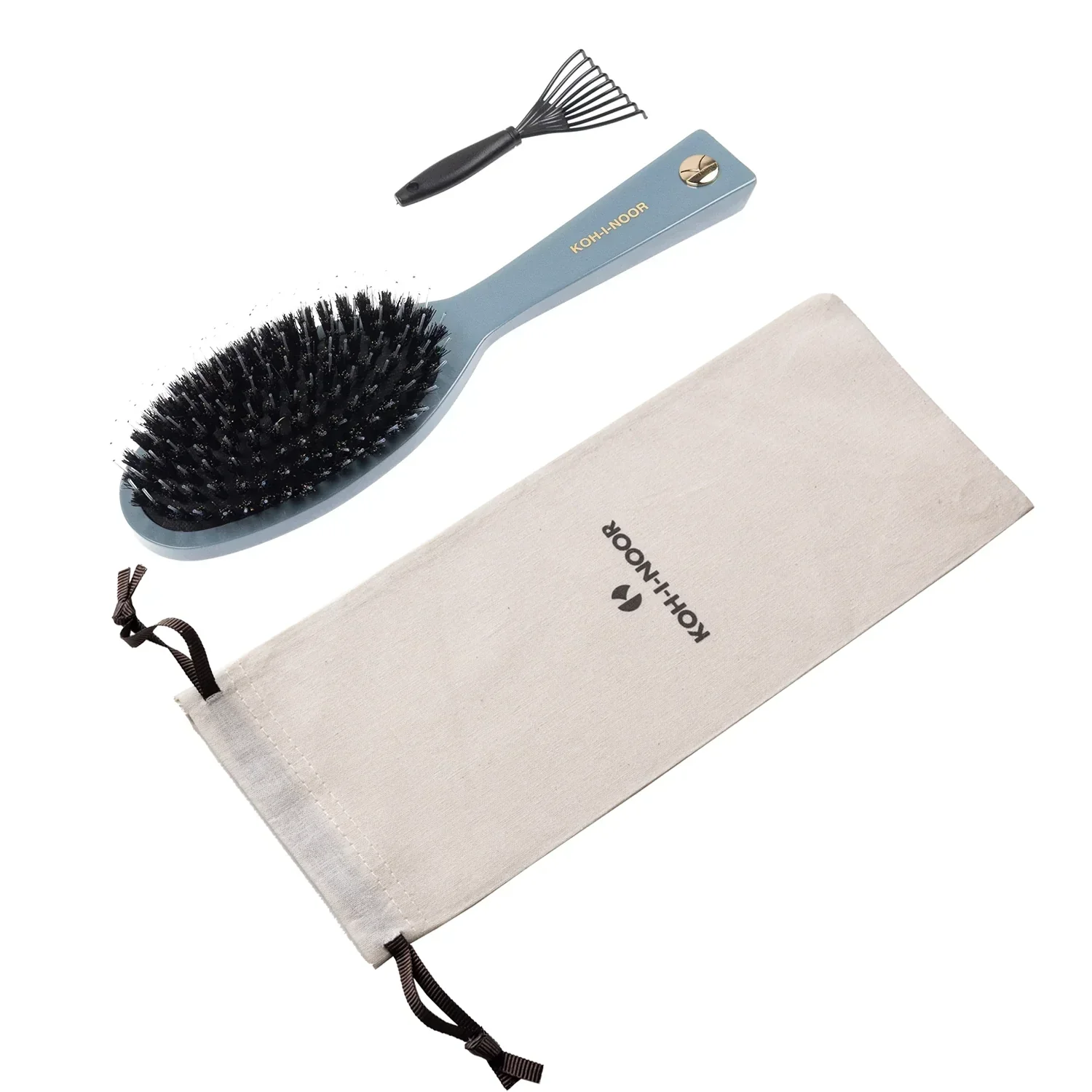 Pastel Boar & Nylon Pin Hair Brush - Biodegradable Acetate in 6 Colors - Image 36