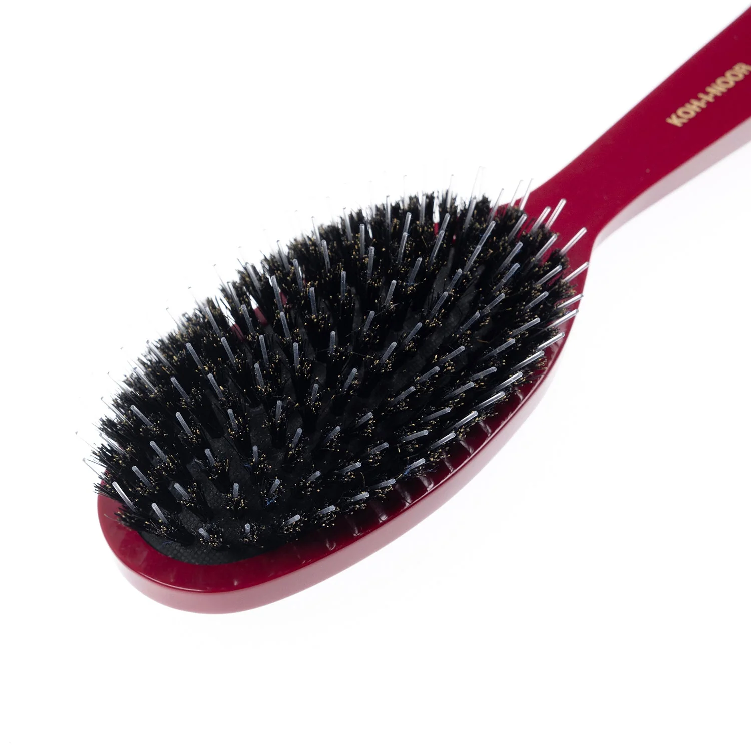 Pastel Boar & Nylon Pin Hair Brush - Biodegradable Acetate in 6 Colors - Image 5