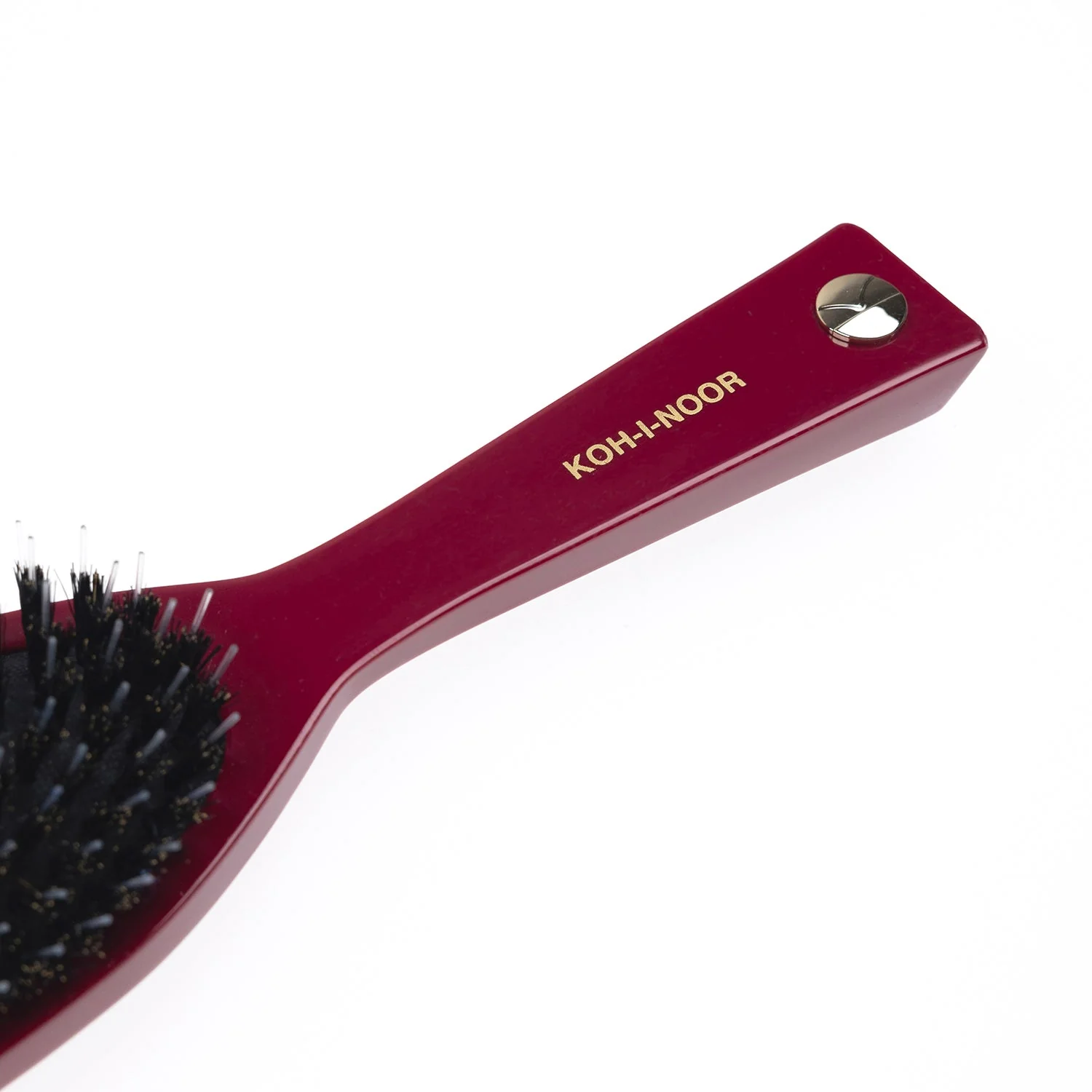 Pastel Boar & Nylon Pin Hair Brush - Biodegradable Acetate in 6 Colors - Image 6