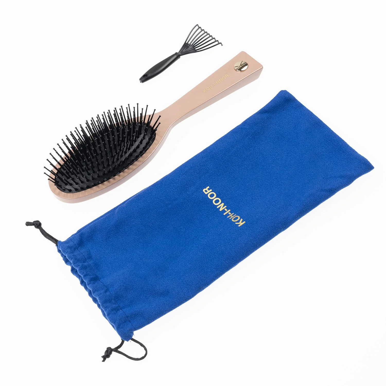Pastel Synthetic Pin Brush - Biodegradable Acetate for Thick & Coarse Hair - Image 5