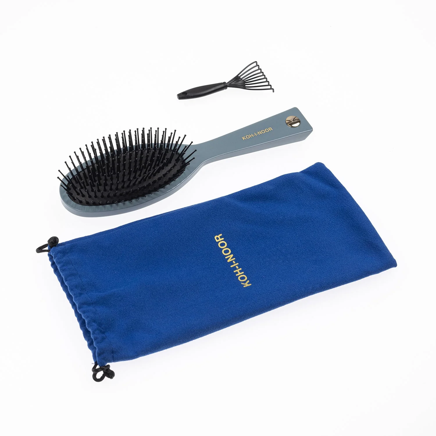 Pastel Synthetic Pin Brush - Biodegradable Acetate for Thick & Coarse Hair - Image 6