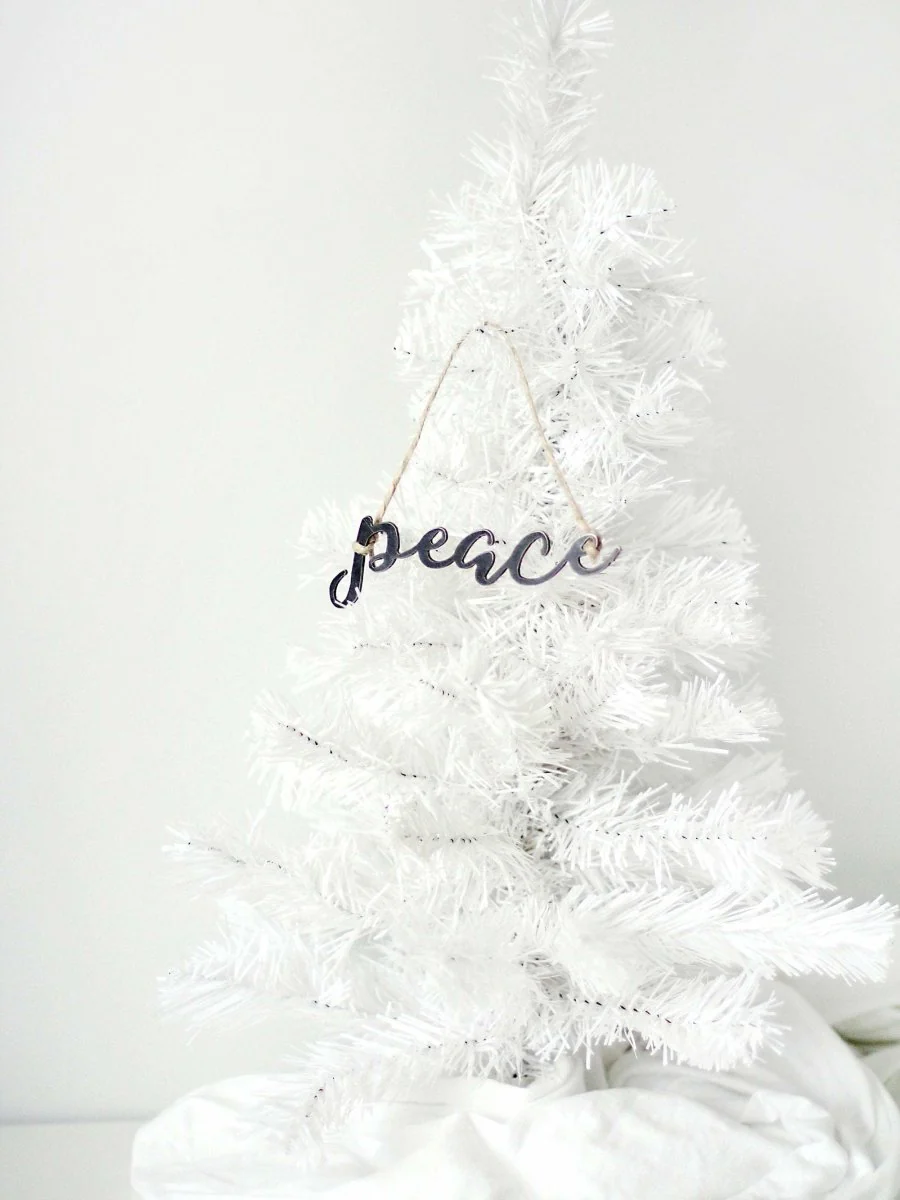 Peace Christmas Ornament - Image 3