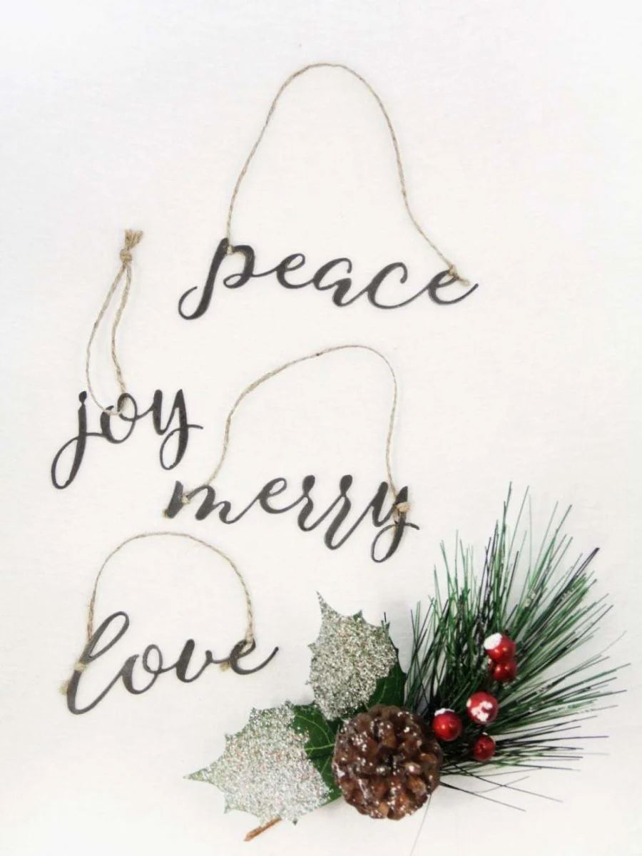 Peace Christmas Ornament - Image 5