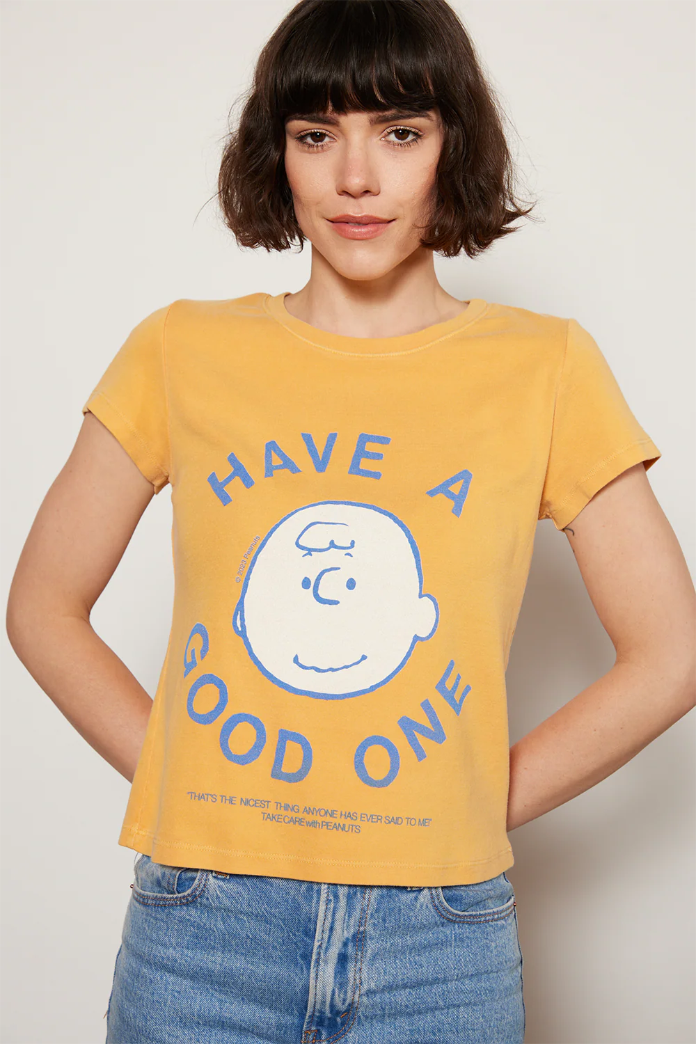 Peanuts Have A Good One Baby Tee