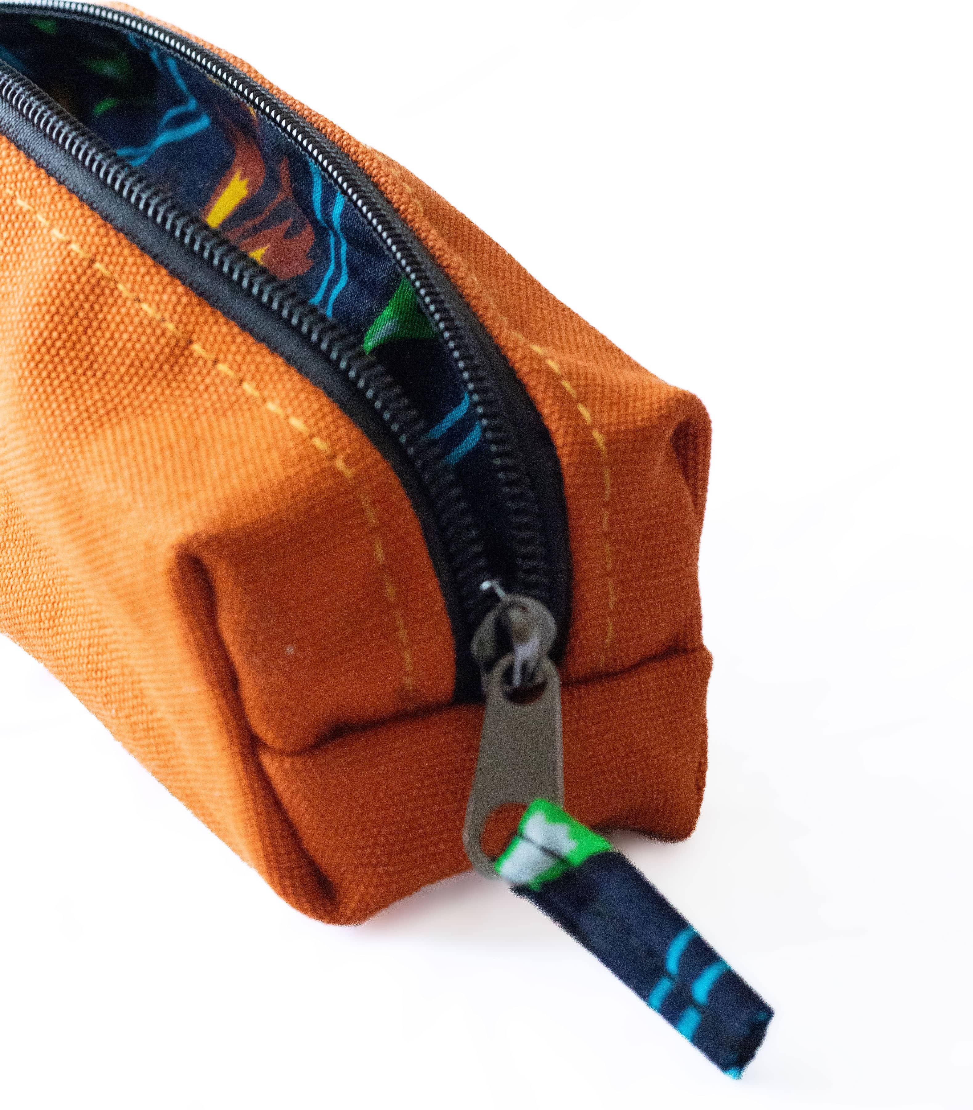Pencil Pouch Zipper Bag – Fair Trade Cotton Canvas Pencil Case - Image 12
