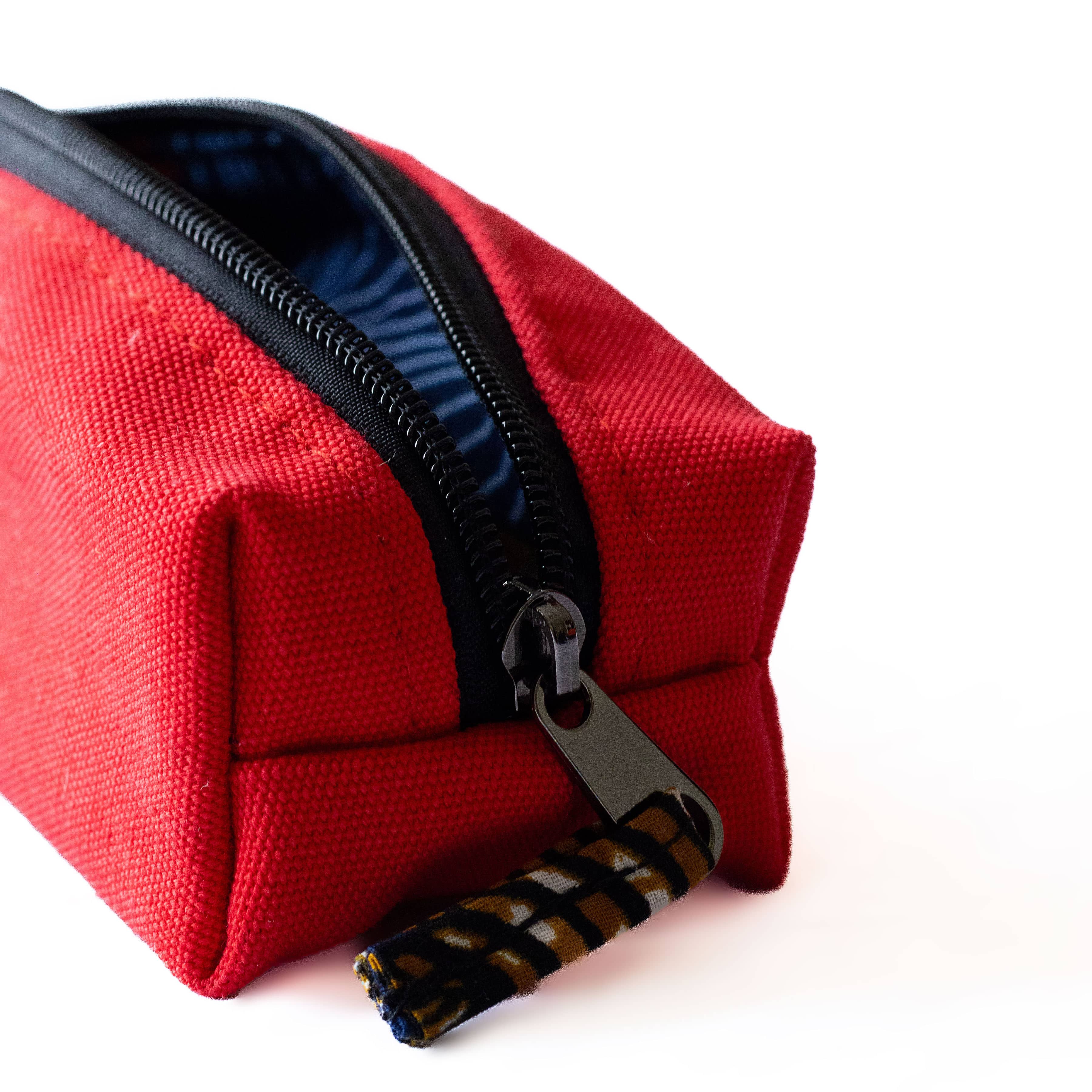 Pencil Pouch Zipper Bag – Fair Trade Cotton Canvas Pencil Case - Image 15