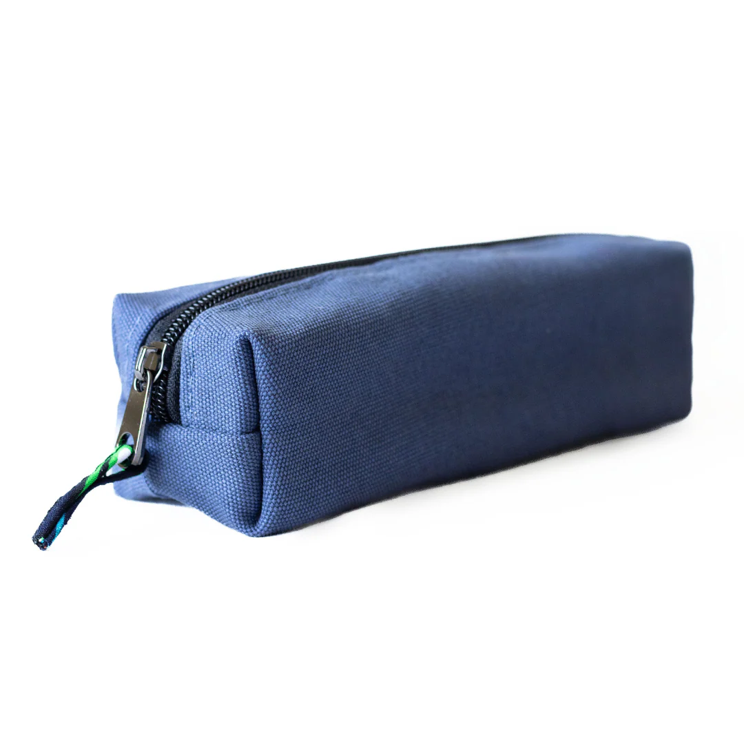 Pencil Pouch Zipper Bag – Fair Trade Cotton Canvas Pencil Case - Image 17