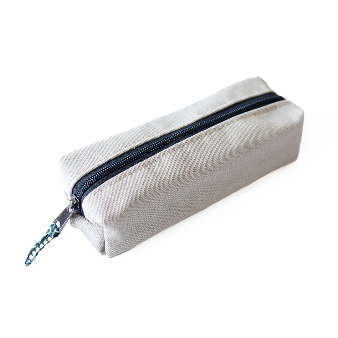 Pencil Pouch Zipper Bag – Fair Trade Cotton Canvas Pencil Case - Image 18
