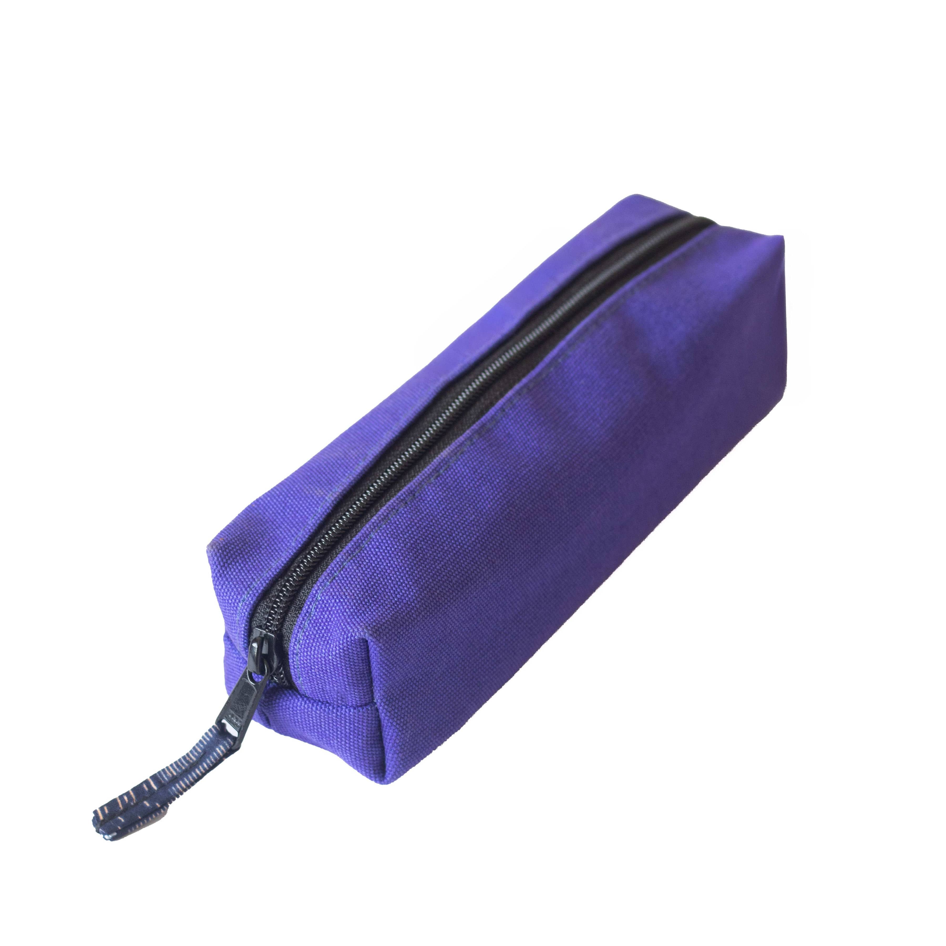 Pencil Pouch Zipper Bag – Fair Trade Cotton Canvas Pencil Case - Image 19