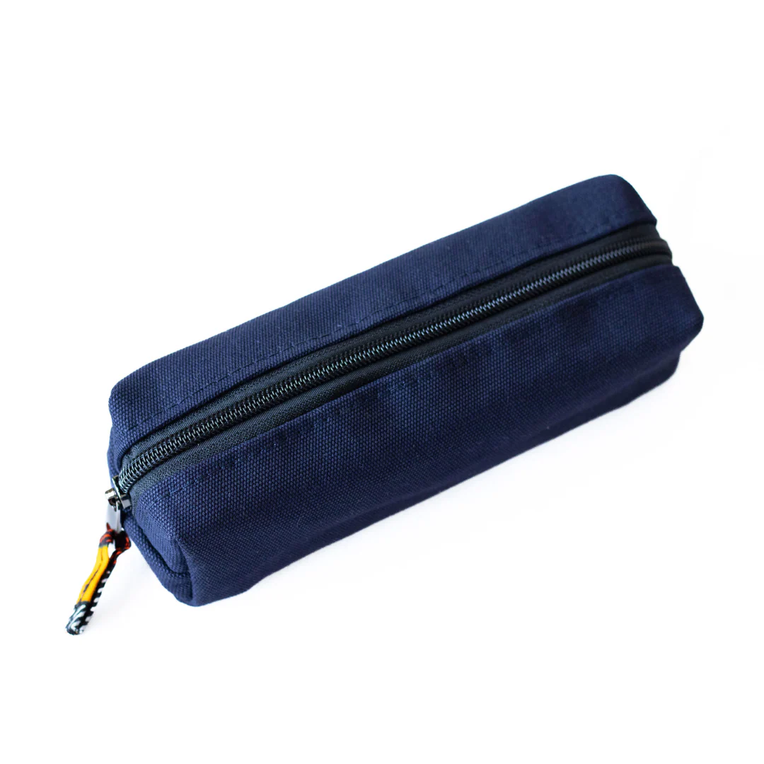 Pencil Pouch Zipper Bag – Fair Trade Cotton Canvas Pencil Case - Image 2