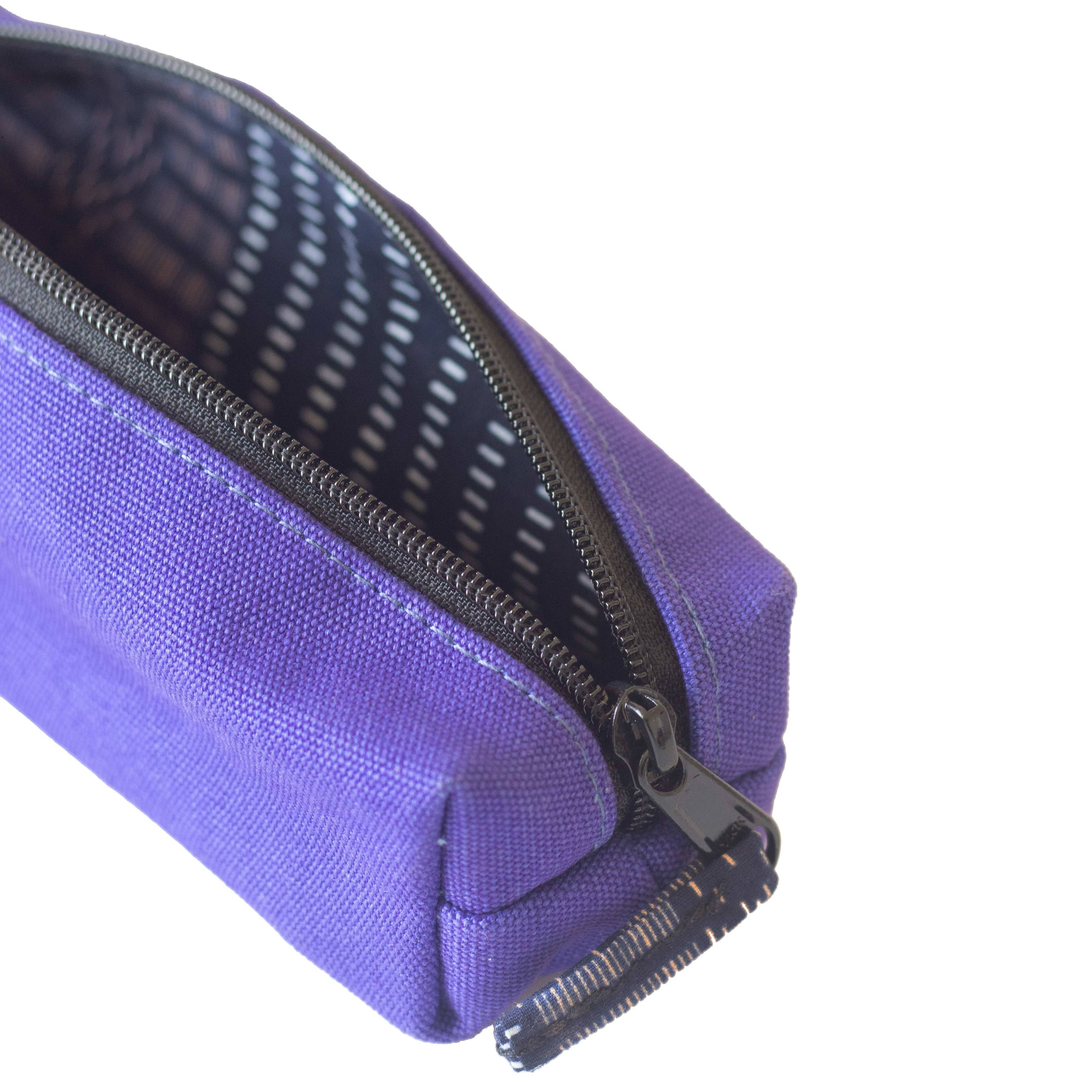 Pencil Pouch Zipper Bag – Fair Trade Cotton Canvas Pencil Case - Image 20