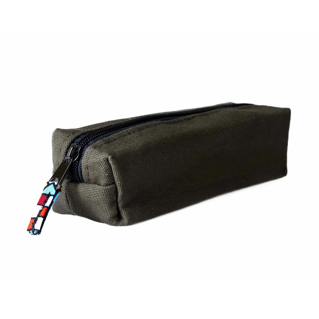 Pencil Pouch Zipper Bag – Fair Trade Cotton Canvas Pencil Case - Image 8