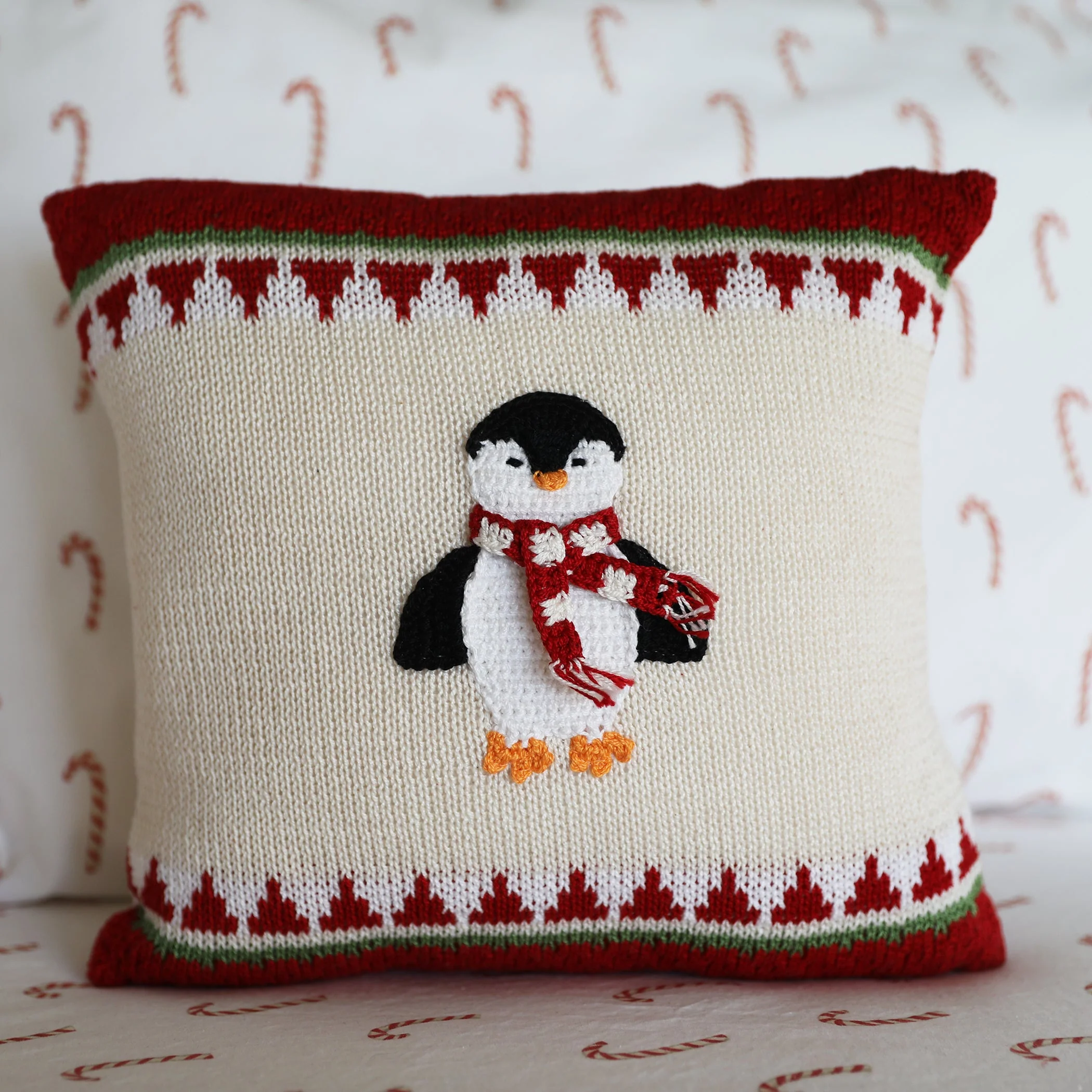 Penguin 10" Pillow - Image 2