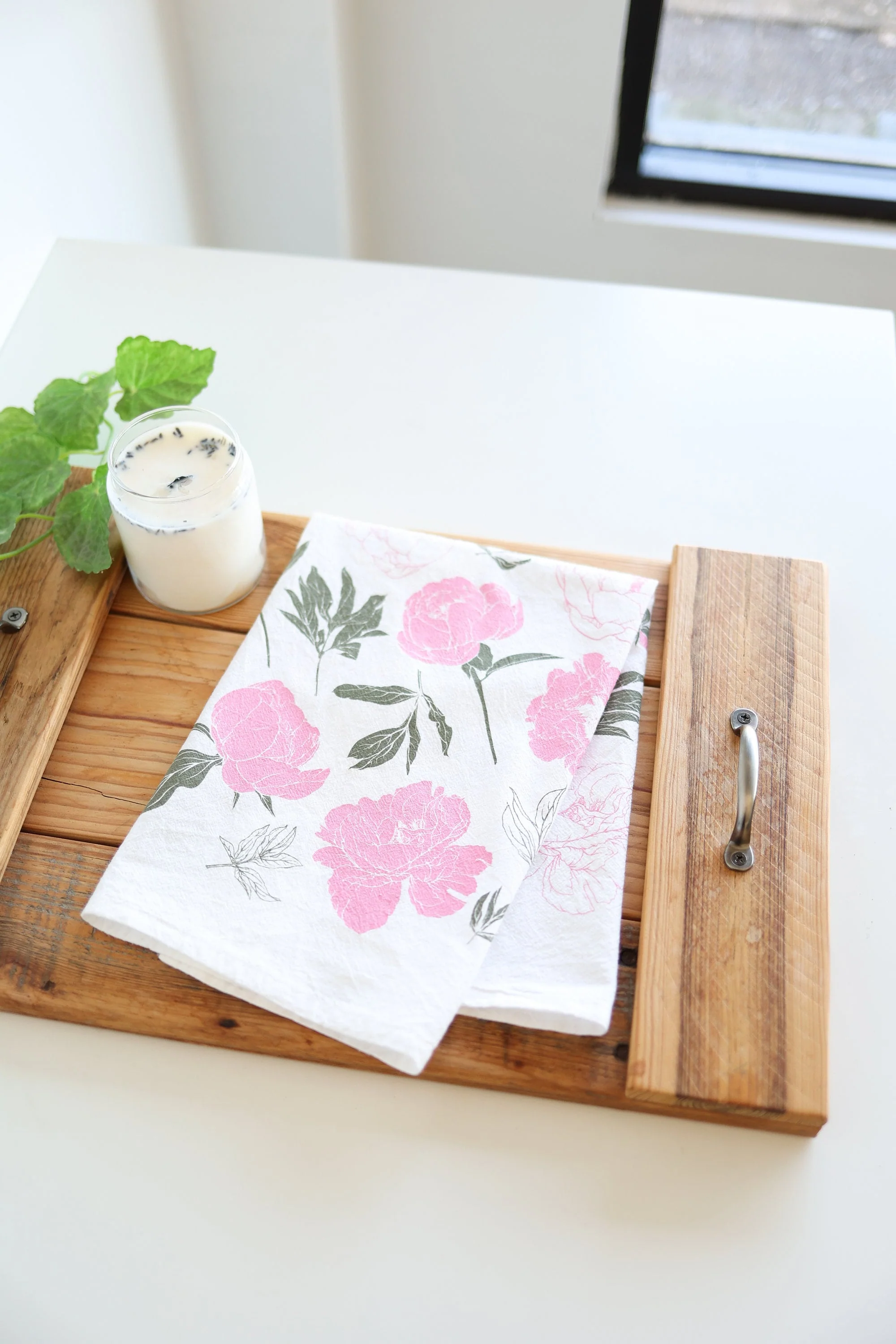 Peony Tea Towel - Image 4