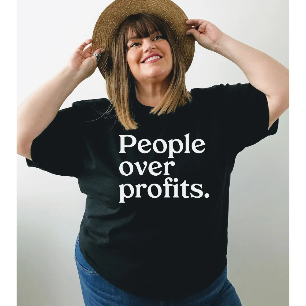 People over Profits Classic Tee - Image 2