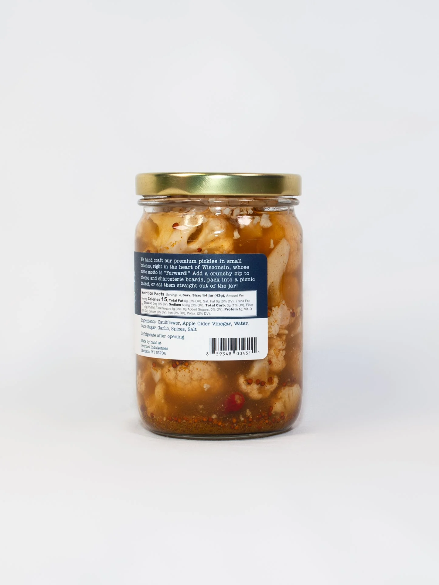 Pickled Curry Cauliflower - Image 6