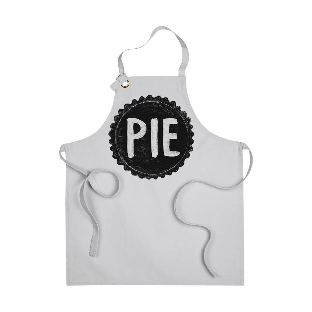 Pie Baker's Canvas Cooking Apron | Screen Printed Pie Apron - Image 4