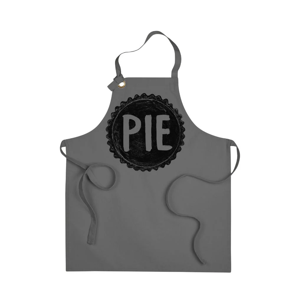 Pie Baker's Canvas Cooking Apron | Screen Printed Pie Apron - Image 6