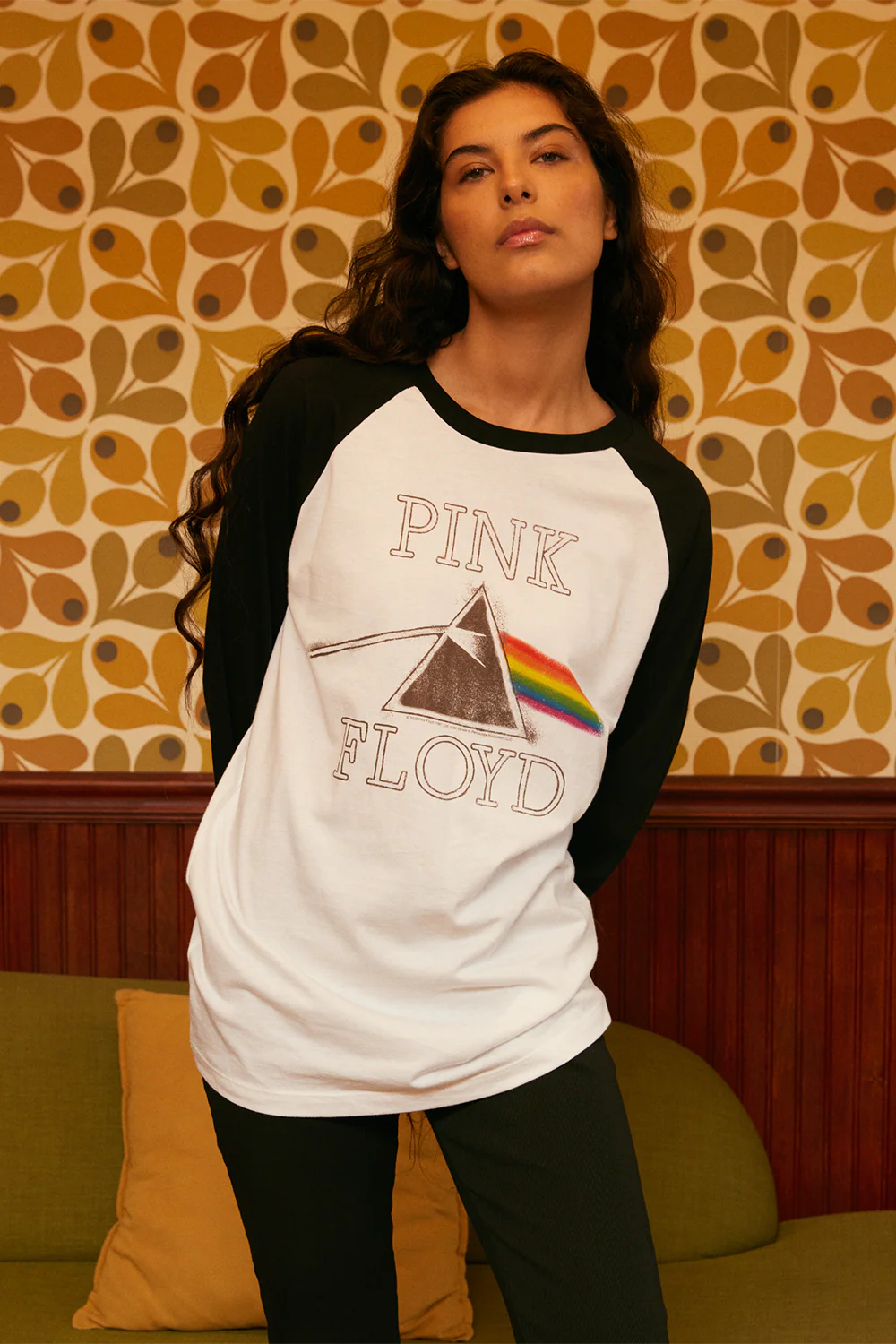 Pink Floyd Long Sleeve Baseball Tee - Image 2