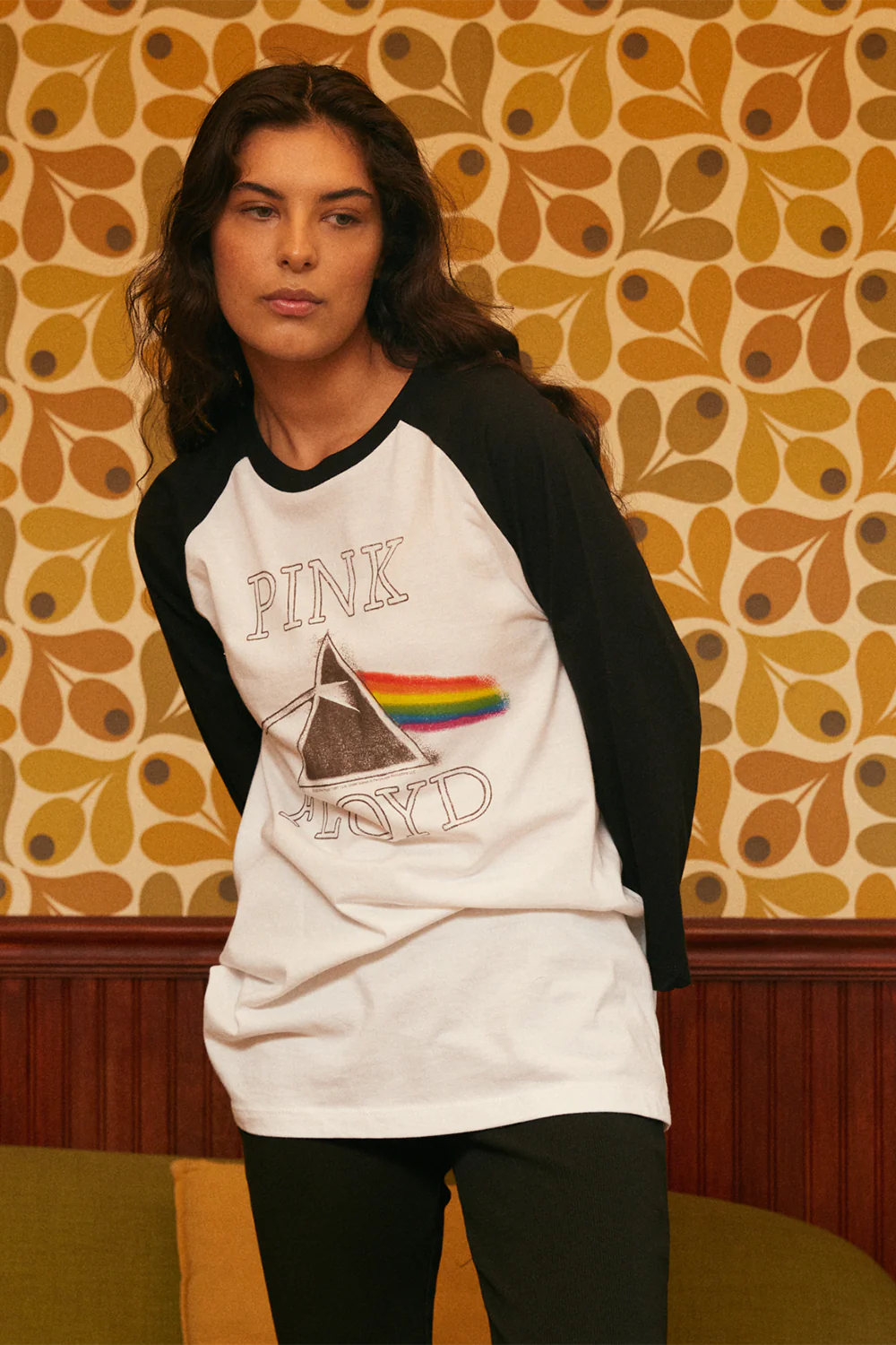 Pink Floyd Long Sleeve Baseball Tee - Image 3