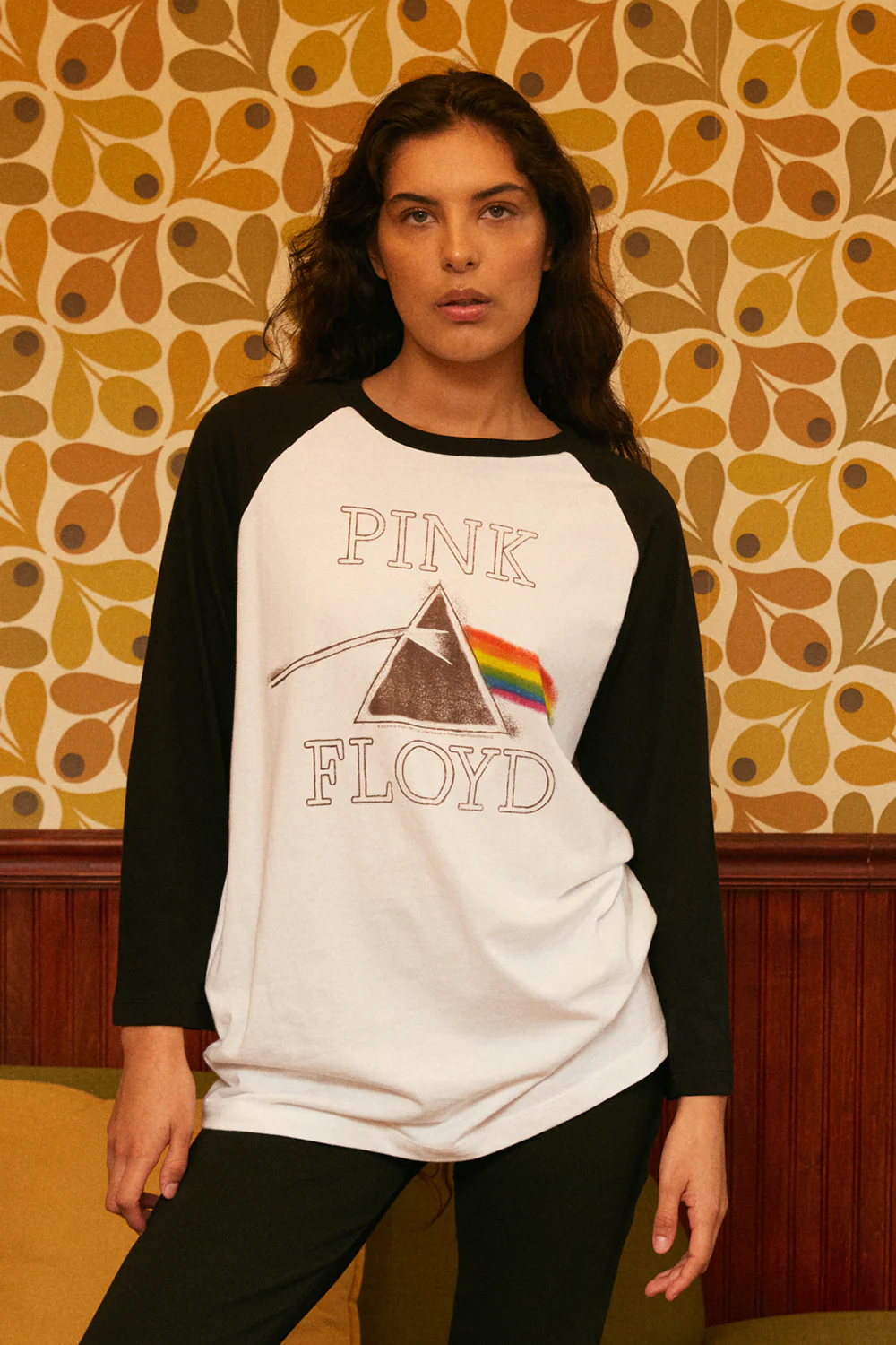 Pink Floyd Long Sleeve Baseball Tee - Image 5