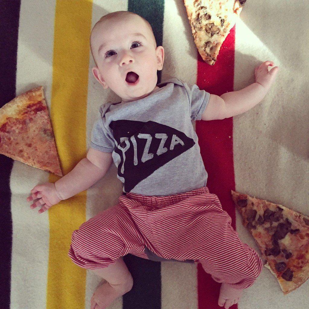 Pizza Baby One Piece - Image 4