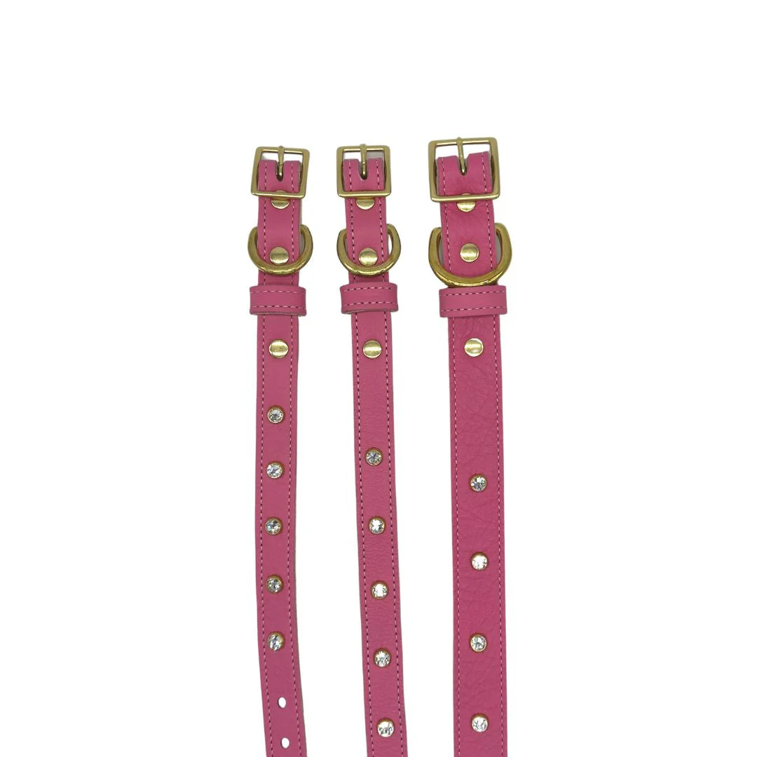 Plain Leather Dog Collar - Image 49