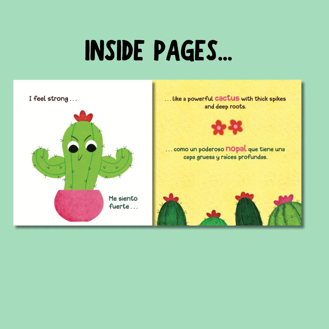 PLANTITAS/ LITTLE PLANTS: A bilingual book about emotions - Image 3