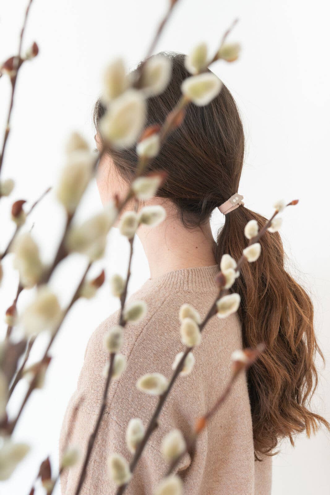 Plastic-free Flat Hair Ties - Blond - Image 3
