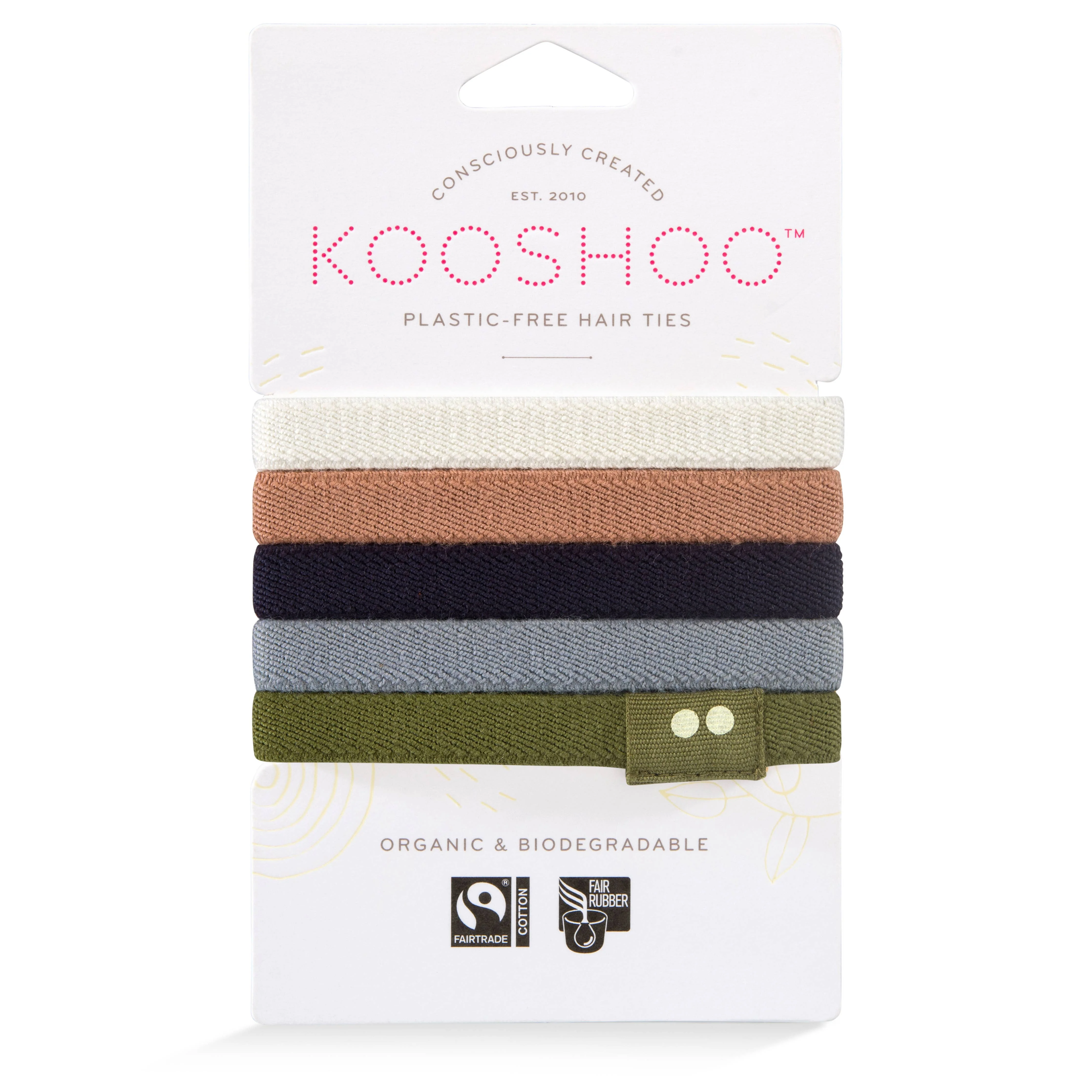 Plastic-free Flat Hair Ties - Classics - Image 8