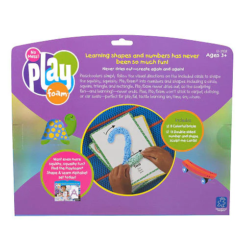 Playfoam Shape & Learn Numbers Set - Image 2