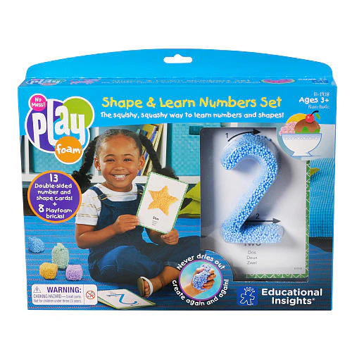 Playfoam Shape & Learn Numbers Set - Image 3