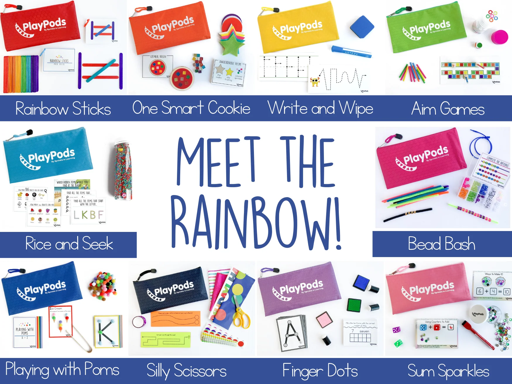PlayPods | Rainbow Bundle - Image 2