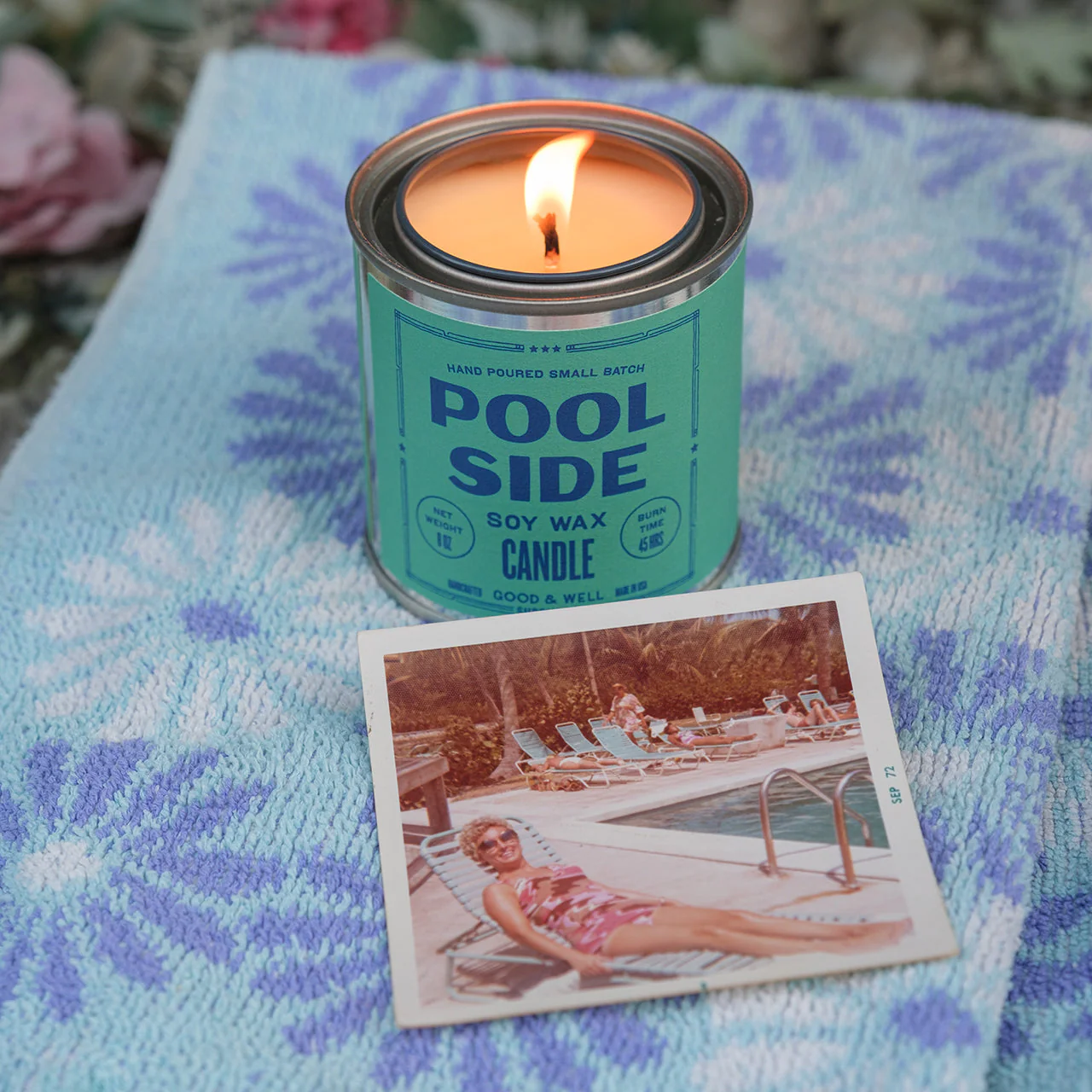 Poolside Happy Place Candle - Image 2