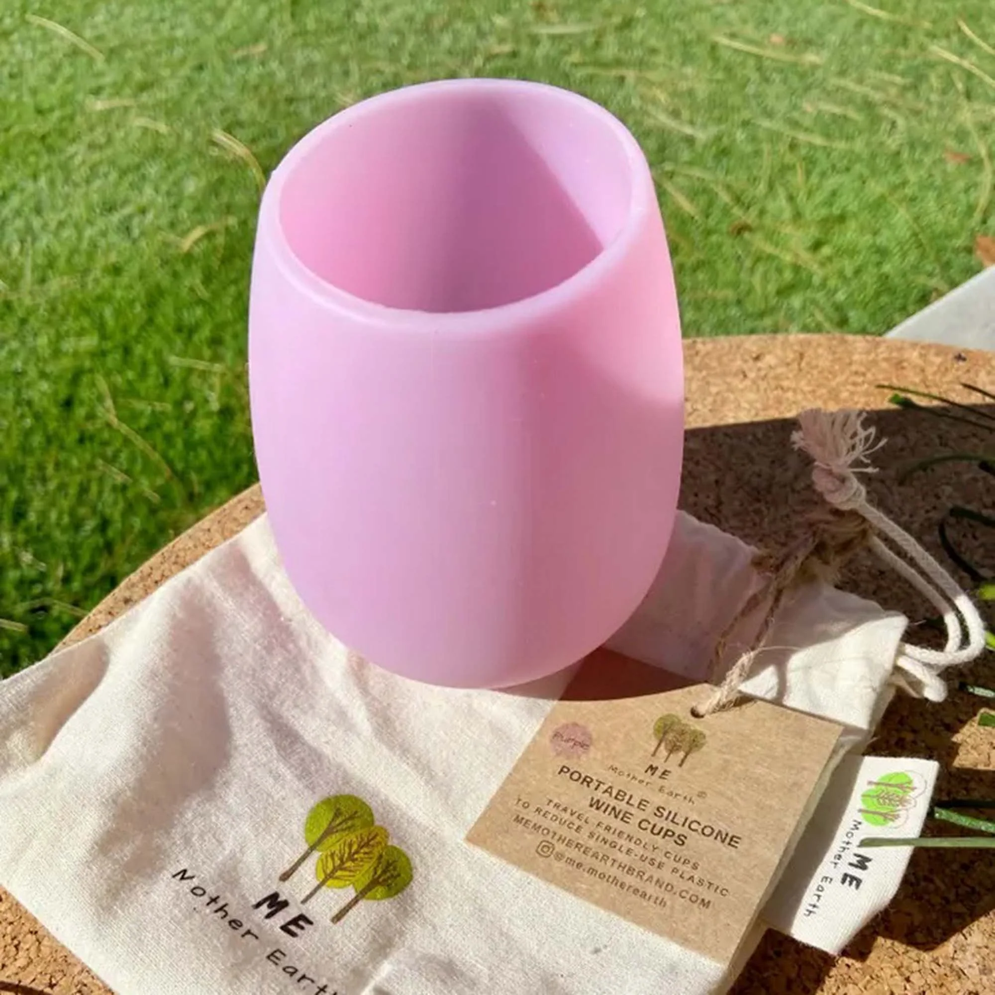 Portable Silicone Travel Wine Glasses + Travel Bag - Image 6