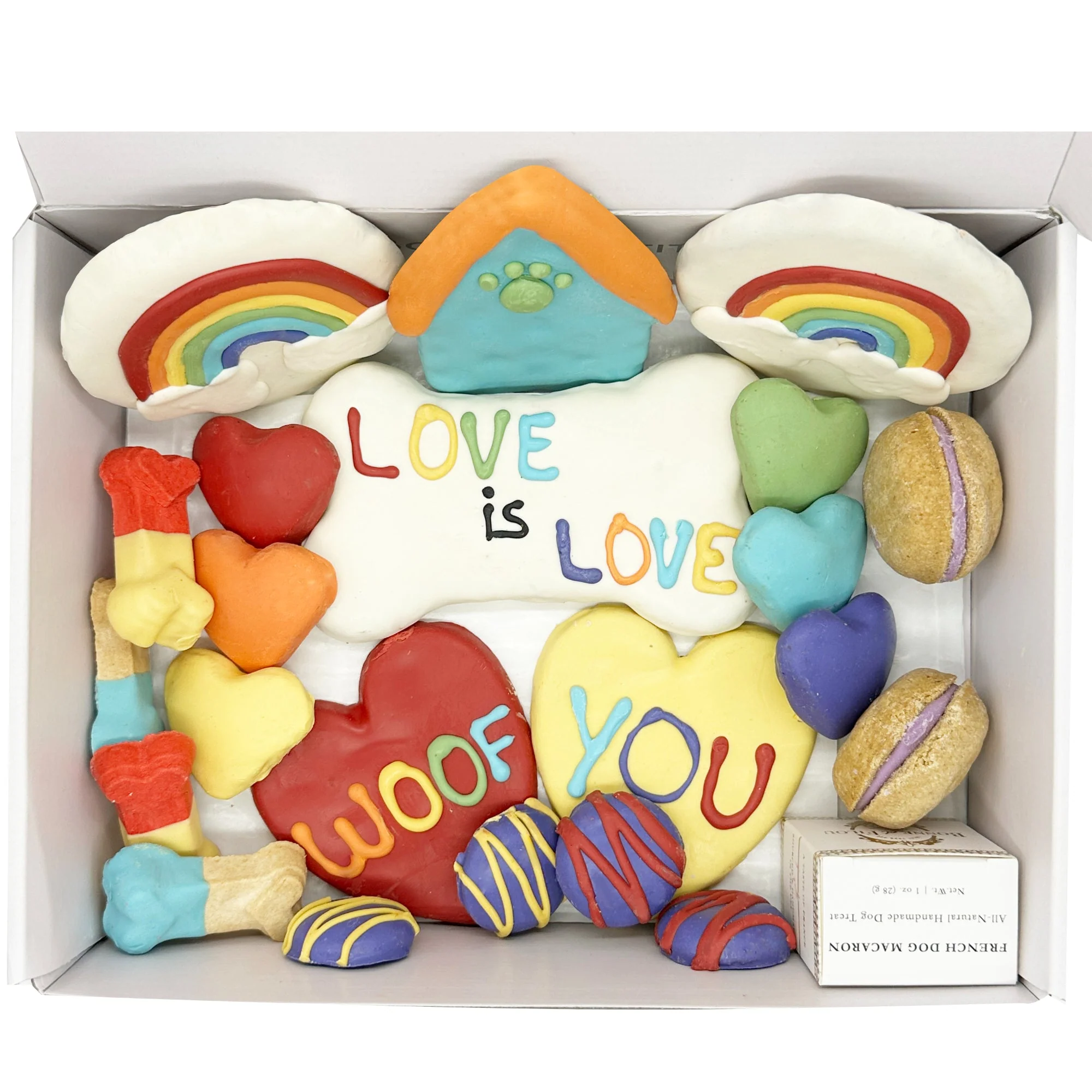 Pride Themed Dog Treats Gift Box - Image 2