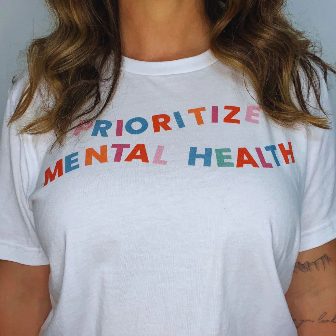 Prioritize Mental Health Classic Tee - Image 2
