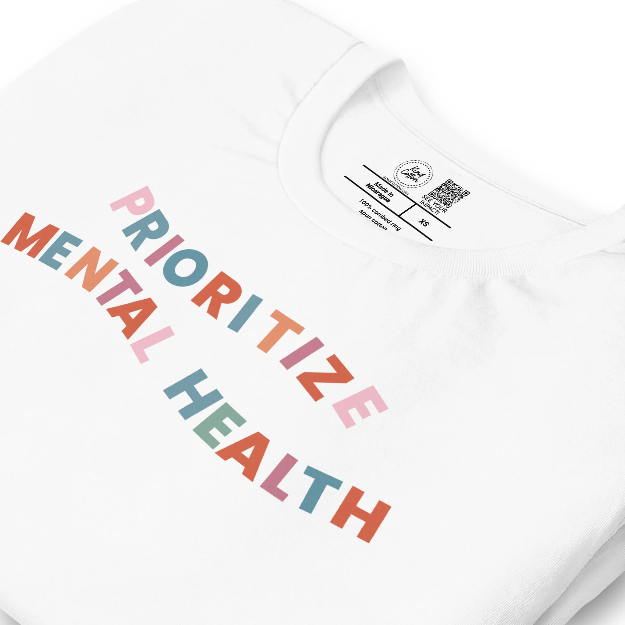Prioritize Mental Health Classic Tee - Image 4