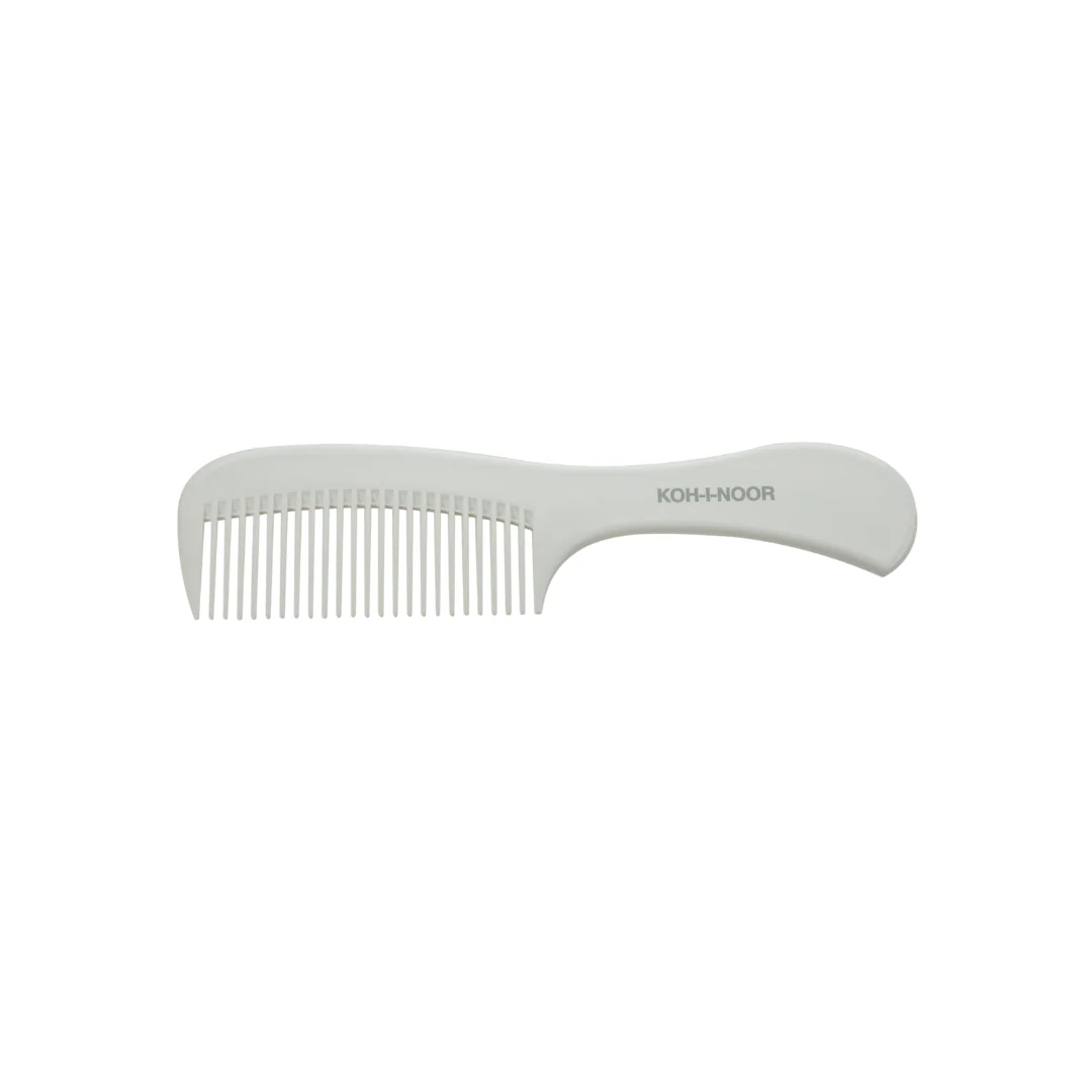 Professionale Wide Tooth Comb with Handle - Detangling for Curly & Frizzy Hair - Image 2
